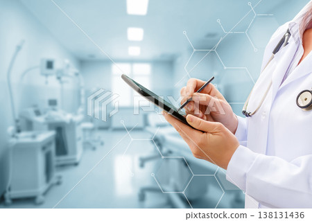 Modern clinic care 138131436