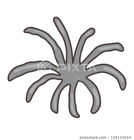 Dinosaurs skeletons parts underground. Fossils, bones of prehistoric reptiles and ammonites Dinosaurs skeletons parts underground. Fossils, bones of prehistoric reptiles and ammonites 138133014