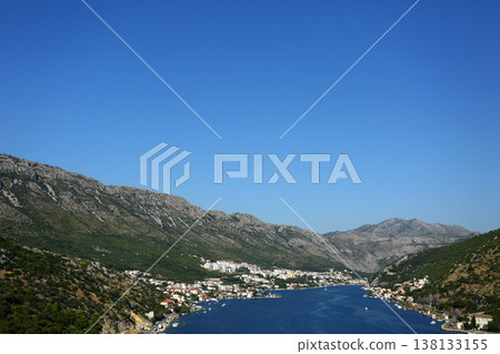 Dubrovnik Old Town Coastal View in Croatia Dubrovnik Old Town Coastal View in Croatia 138133155