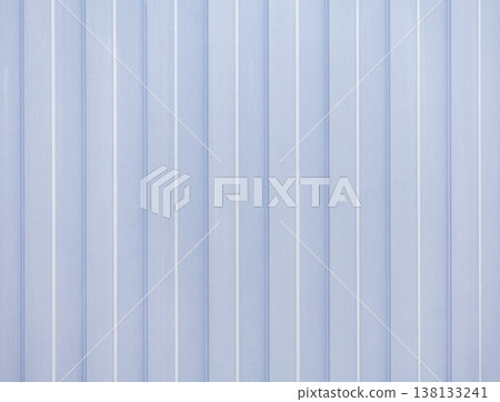 Light blue vertical industrial panel surface with geometric striped texture Light blue vertical industrial panel surface with geometric striped texture 138133241