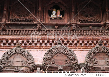 Kathmandu Valley, a UNESCO World Heritage Site in Nepal, South Asia: Durbar Square 138133302