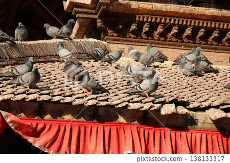 Kathmandu Valley, a UNESCO World Heritage Site in Nepal, South Asia: Durbar Square 138133317