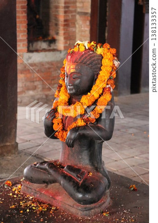 Kathmandu Valley, a UNESCO World Heritage Site in Nepal, South Asia: Durbar Square Kathmandu Valley, a UNESCO World Heritage Site in Nepal, South Asia: Durbar Square 138133357
