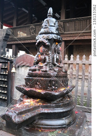 Kathmandu Valley, a UNESCO World Heritage Site in Nepal, South Asia: Durbar Square 138133362