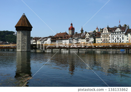 Lake Lucerne Scenic View in Switzerland Lake Lucerne Scenic View in Switzerland 138133862