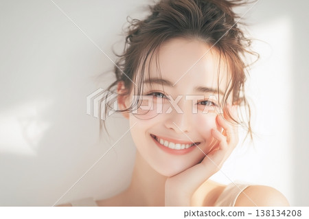 Female skincare model 138134208