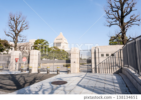 藍天映襯下的國會大廈 138134651