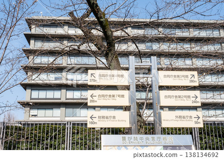 霞關的資訊牌 霞關的資訊牌 138134692