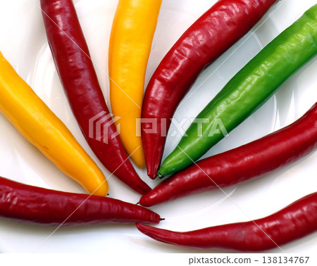Circle of hot peppers Circle of hot peppers 138134767
