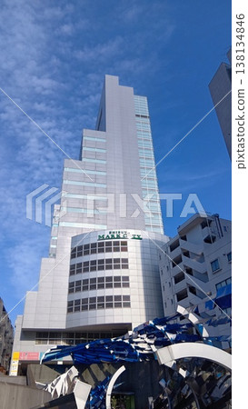 Shibuya Mark City as seen from the Dogenzaka area. 138134846