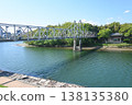 Tsukimi Bridge leading to Okayama Castle and Korakuen Garden 138135380