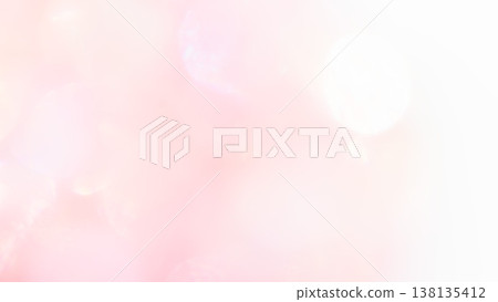 A soft and gentle background with a pale pink color and bokeh gradient. 138135412