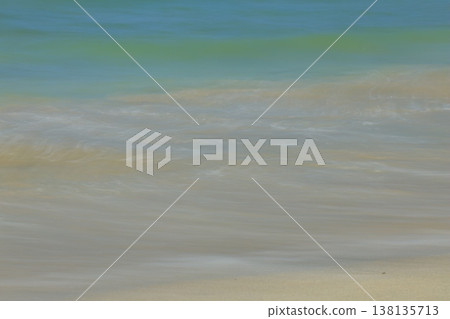 Waves to beat on the sandy beach Waves to beat on the sandy beach 138135713