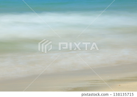 Waves to beat on the sandy beach Waves to beat on the sandy beach 138135715