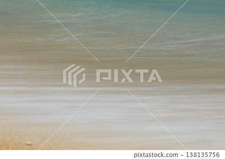 Waves to beat on the sandy beach Waves to beat on the sandy beach 138135756