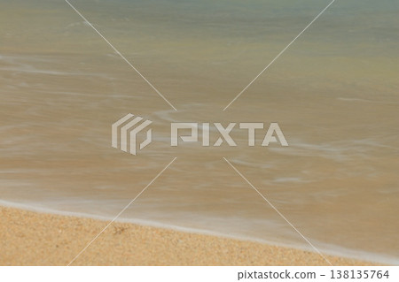 Waves to beat on the sandy beach Waves to beat on the sandy beach 138135764