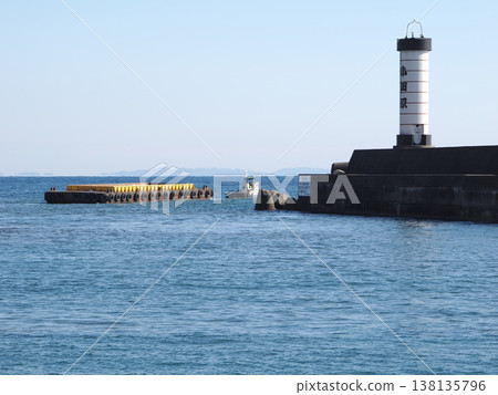 Tugboats working in the bay Tugboats working in the bay 138135796