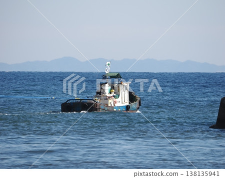 Tugboats working in the bay Tugboats working in the bay 138135941