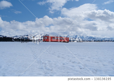 Train and winter scenery Train and winter scenery 138136195