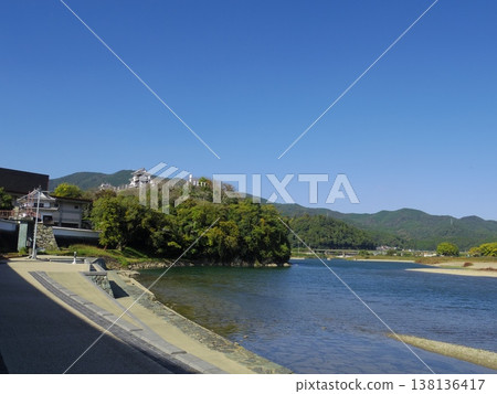 Ozu Castle seen from the Hijikawa River (Ozu City, Ehime Prefecture) Ozu Castle seen from the Hijikawa River (Ozu City, Ehime Prefecture) 138136417