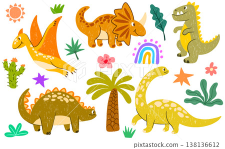 3375_crayon_dino 3375_crayon_dino 138136612