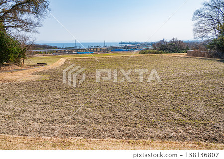 滋賀縣大津市北小松市滋賀縣琵琶湖西部地區的梯田 138136807