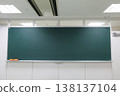 Blackboard installed in the classroom 138137104
