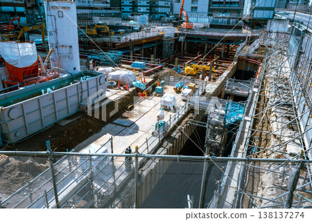 池袋某大型建築工地現場,目前正在進行重建。 2026.02 b-4 淺色 池袋某大型建築工地現場,目前正在進行重建。 2026.02 b-4 淺色 138137274