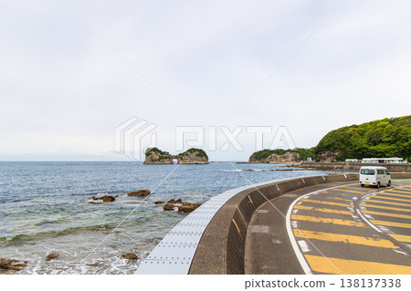 圓月島，和歌山縣白濱町的象徵 138137338