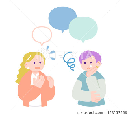 令人瀟然淚下的諮商:一位心事重重的女性和一位困惑的傾聽者-溝通 令人瀟然淚下的諮商:一位心事重重的女性和一位困惑的傾聽者-溝通 138137368