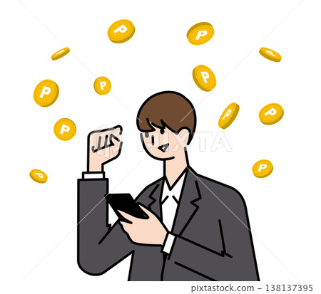 Young men addicted to online casinos on their smartphones Young men addicted to online casinos on their smartphones 138137395