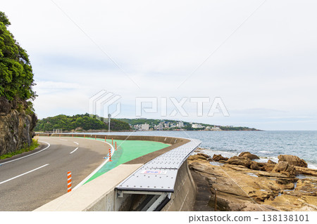 圓月島(和歌山縣白濱町)週邊海岸線 圓月島(和歌山縣白濱町)週邊海岸線 138138101