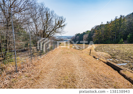 Terraced rice fields in the western Lake Biwa region of Shiga Prefecture, Kitakomatsu, Otsu City, Shiga Prefecture Terraced rice fields in the western Lake Biwa region of Shiga Prefecture, Kitakomatsu, Otsu City, Shiga Prefecture 138138943