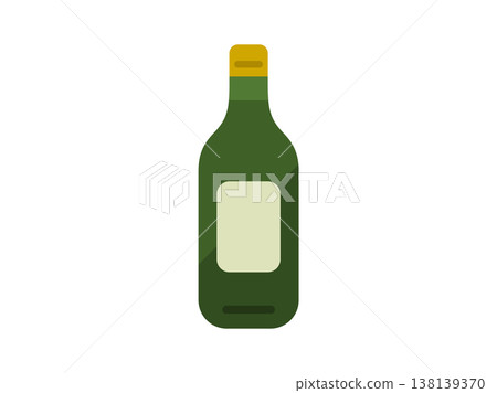 Illustration of an olive oil bottle icon Illustration of an olive oil bottle icon 138139370
