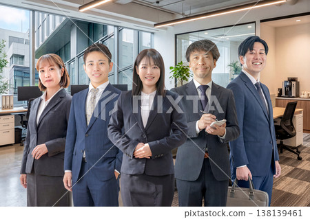 Company employee group for company introductions and recruitment Company employee group for company introductions and recruitment 138139461