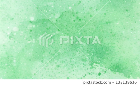 Refreshing green watercolor abstract background 138139630
