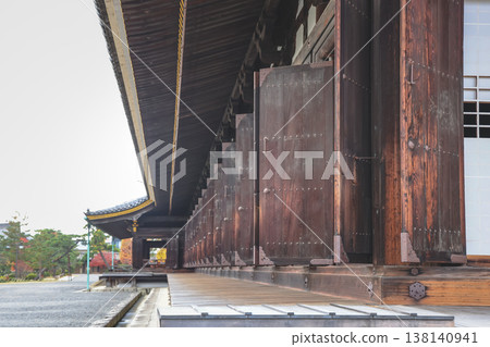 Ancient Wooden Temple Corridor With Large Dark Timber Columns Nov 28 2025 Ancient Wooden Temple Corridor With Large Dark Timber Columns Nov 28 2025 138140941