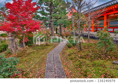 Serene Garden At Sanjusangen Do Temple Kyoto Japan Scenic View Nov 28 2025 Serene Garden At Sanjusangen Do Temple Kyoto Japan Scenic View Nov 28 2025 138140979