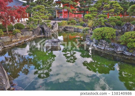 Pond Garden At Sanjusangen Do Temple Kyoto Japan Tranquil Scene Nov 28 2025 Pond Garden At Sanjusangen Do Temple Kyoto Japan Tranquil Scene Nov 28 2025 138140986