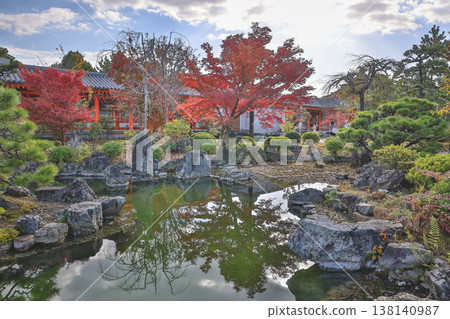 Pond Garden At Sanjusangen Do Temple Kyoto Japan Tranquil Scene Nov 28 2025 138140987