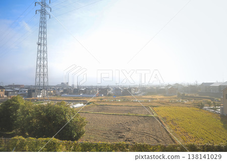 Scenic Landscape View from Ishiyama Sakamoto Line Train Nov 27 2025 138141029