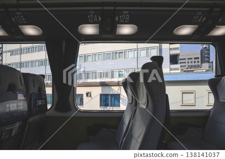 Modern Interior of Kintetsu Commuter Train Japan Nov 27 2025 Modern Interior of Kintetsu Commuter Train Japan Nov 27 2025 138141037