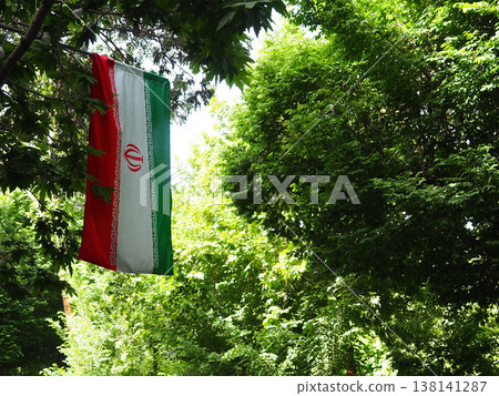 Iranian flag 138141287