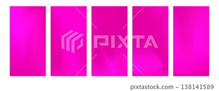 Fuchsia ombre phone wallpaper with soft blur effect. Elegant smooth background. Vector illustration Fuchsia ombre phone wallpaper with soft blur effect. Elegant smooth background. Vector illustration 138141589