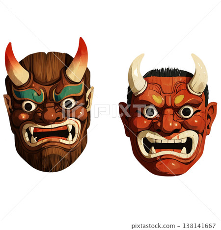 節分、東方Project、鬼（惡魔）、鬼面具、惠方卷（吉利方向壽司卷）、丟豆子 138141667