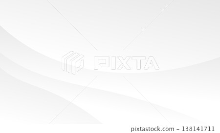 abstract white background with color gradient and swirl lines decoration 138141711