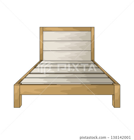 Illustration of Bed frame 138142001