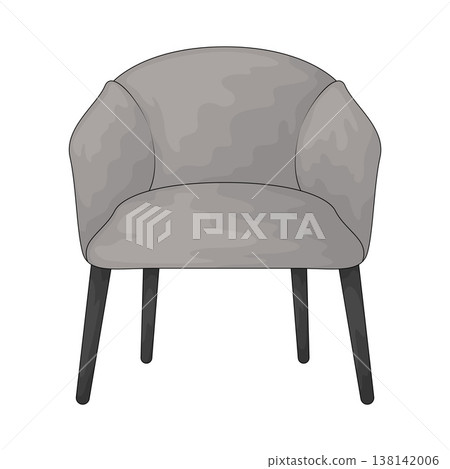 Illustration of Armchair Illustration of Armchair 138142006