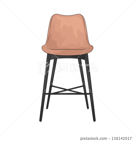 Illustration of Bar Stool 138142017