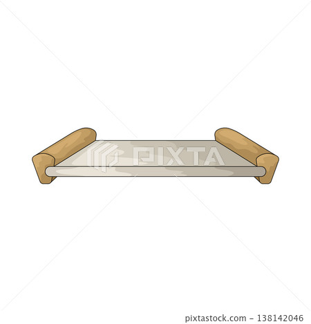 Illustration of wall shelf 138142046